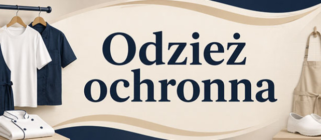 Informacje dotyczące odzieży ochronnej na zajęcia zawodowe