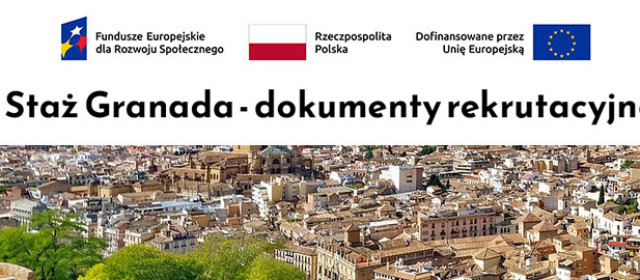 Pakiet rekrutacyjny - FERS - Hiszpania - projekt ZSG