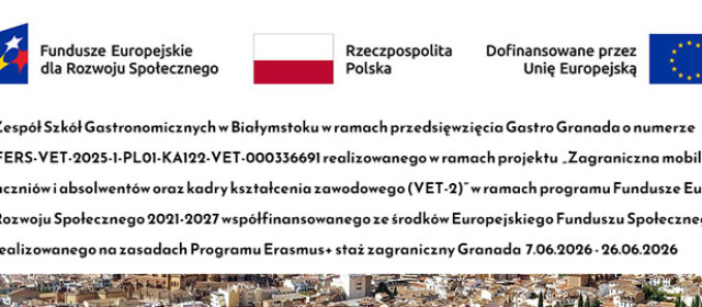 Staż Granada- dokumenty rekrutacyjne
